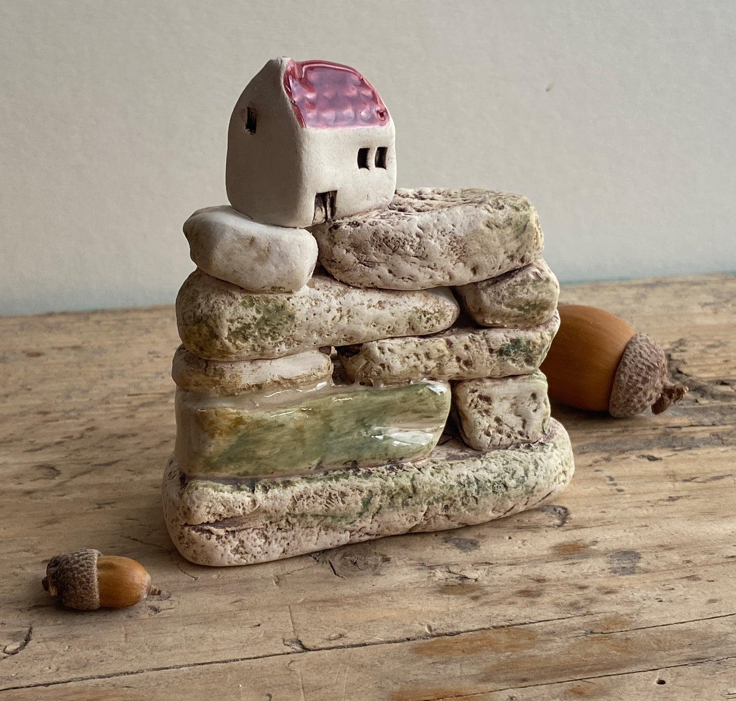 Mini House Sculpture- Inspired by my Yorkshire Village