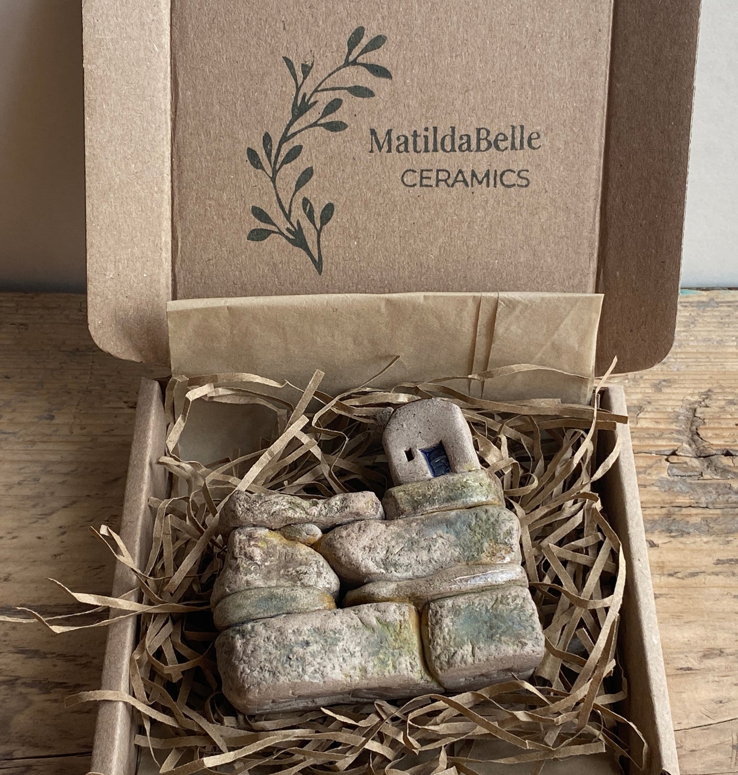 Mini House Sculpture- Inspired by my Yorkshire Village