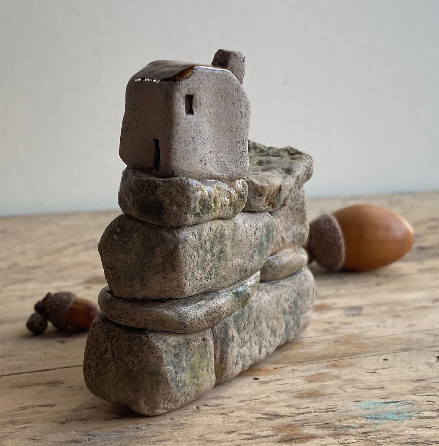 Mini House Sculpture- Inspired by my Yorkshire Village