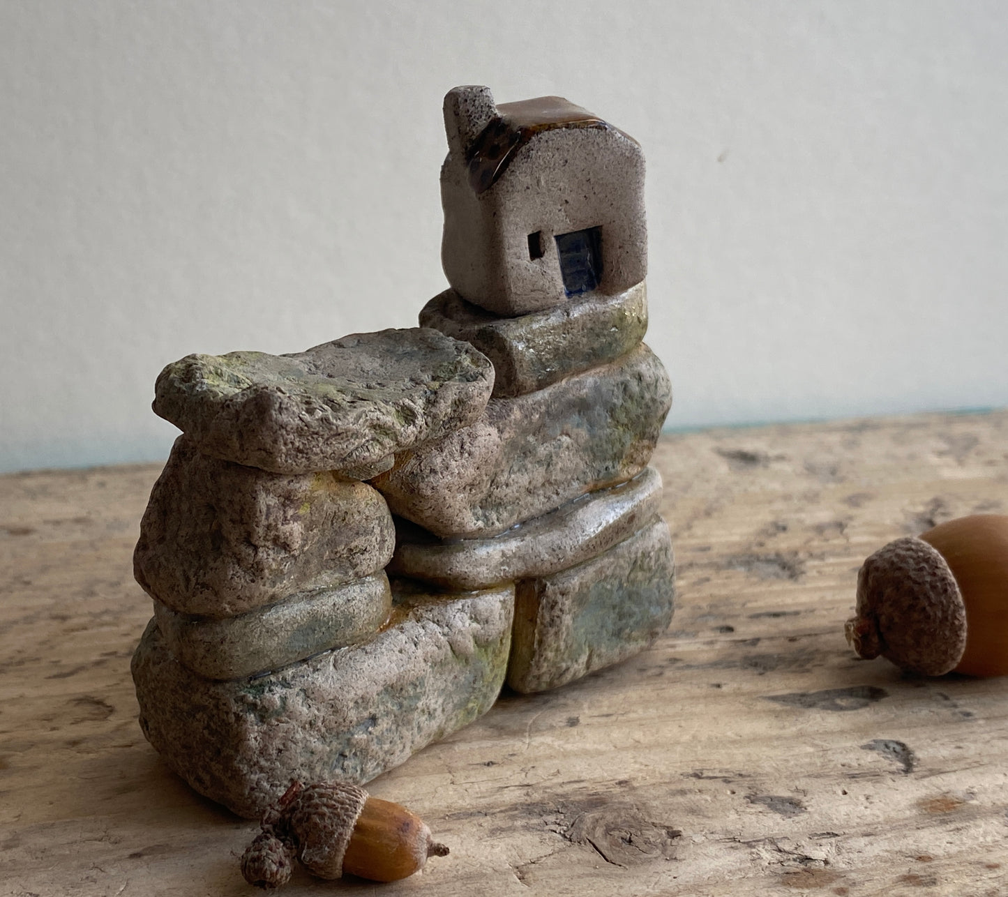 Mini House Sculpture- Inspired by my Yorkshire Village