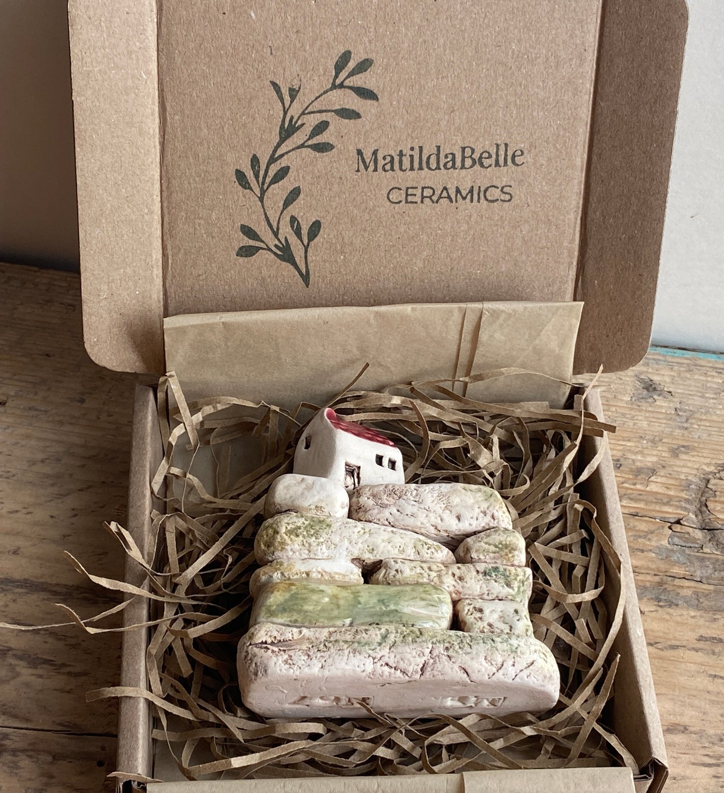 Mini House Sculpture- Inspired by my Yorkshire Village