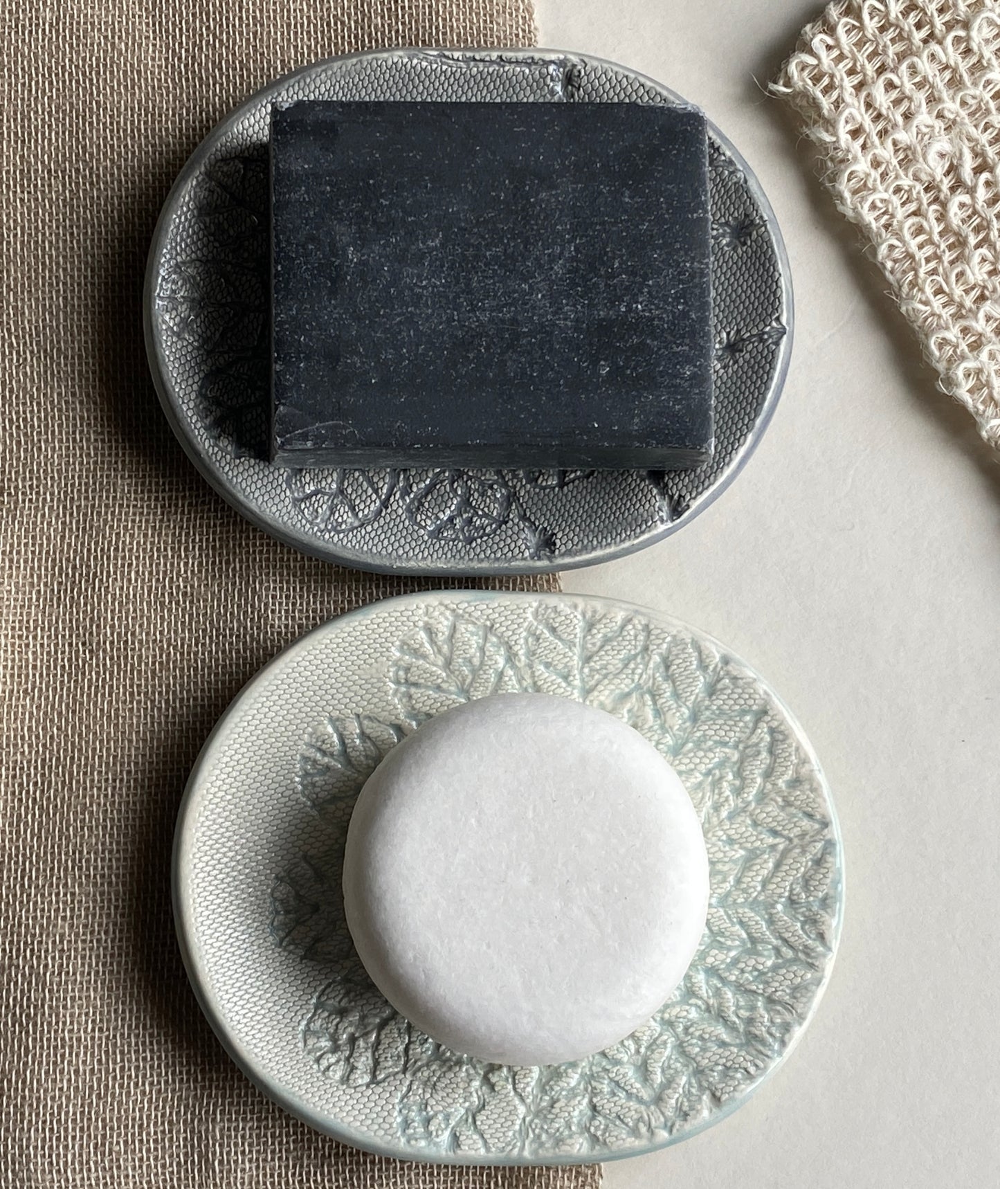 Handmade soap Dish with drainage choice of colours