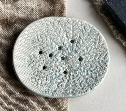 Handmade soap Dish with drainage choice of colours