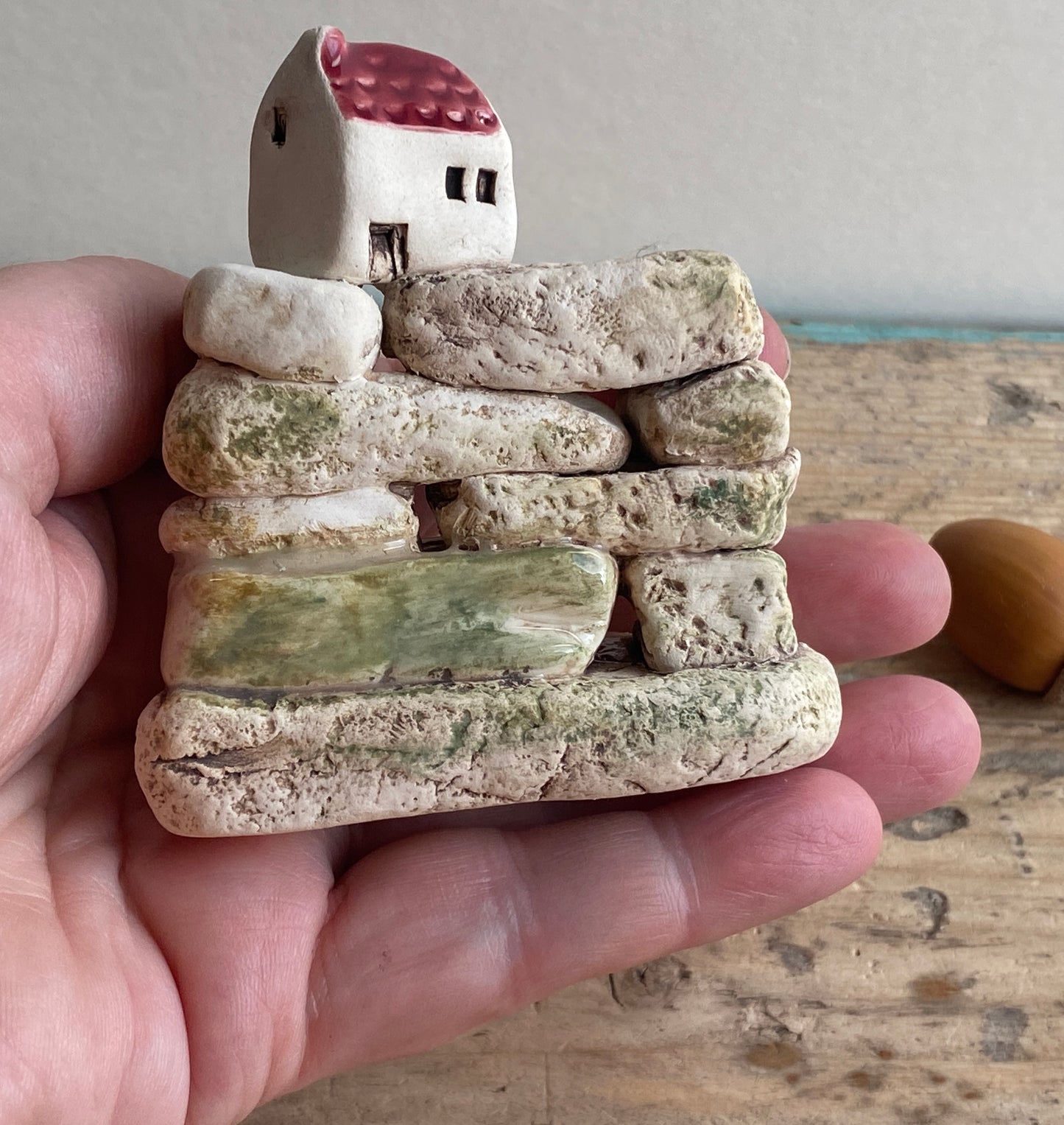 Mini House Sculpture- Inspired by my Yorkshire Village