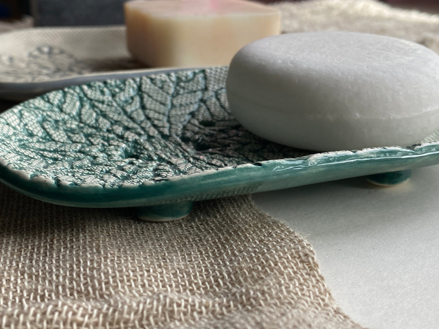 Handmade Ceramic Soap Dish