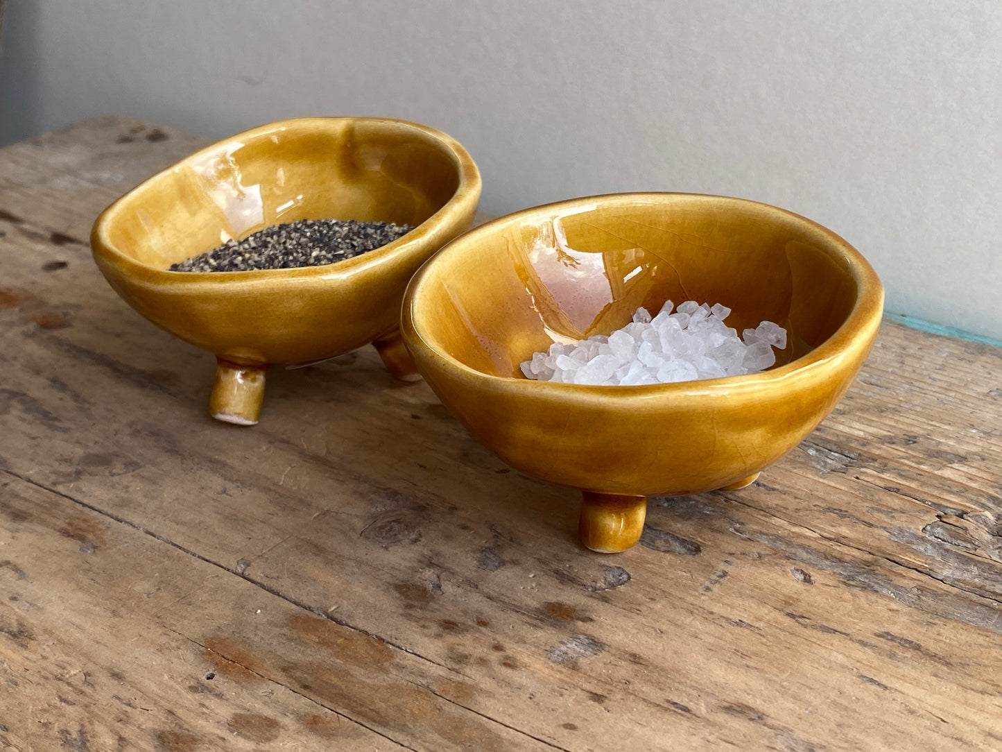SALE Handmade Ceramic Seasoning Pinch pots Reduced from £20
