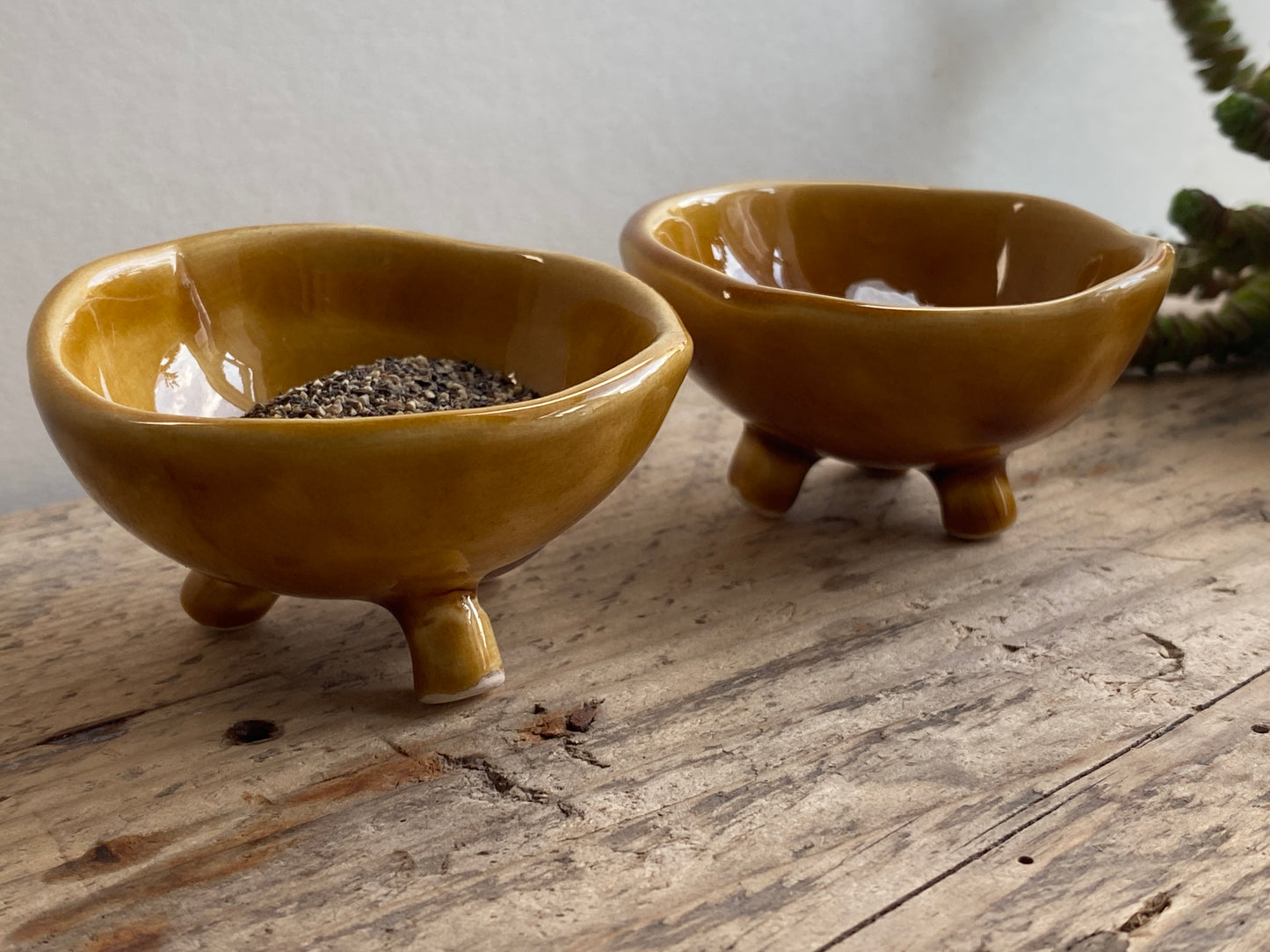 SALE Handmade Ceramic Seasoning Pinch pots Reduced from £20