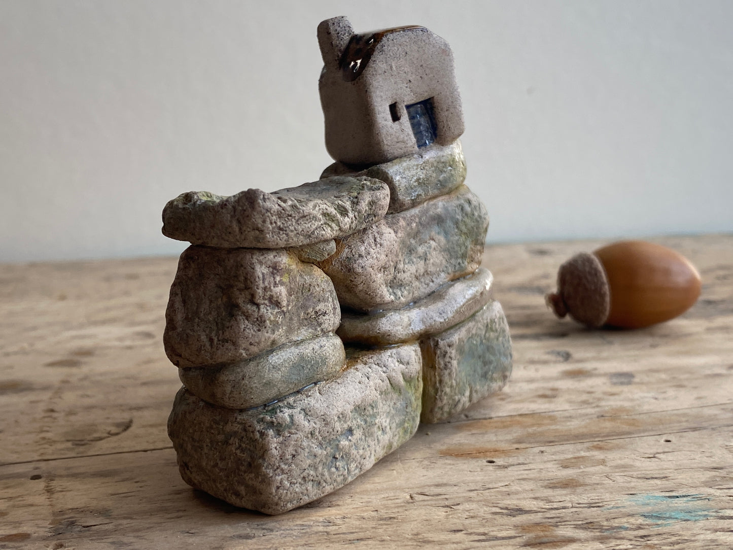 Mini House Sculpture- Inspired by my Yorkshire Village