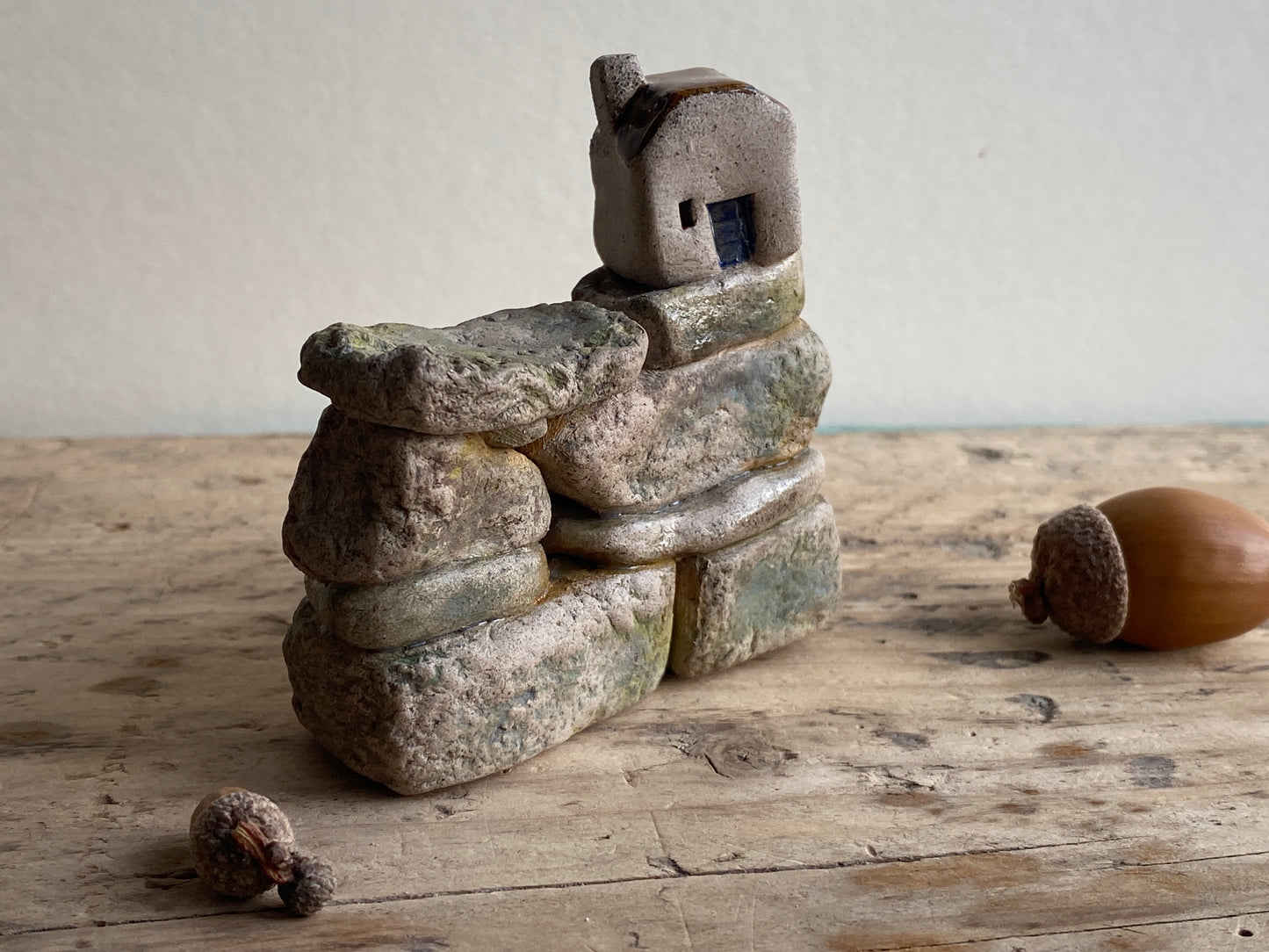 Mini House Sculpture- Inspired by my Yorkshire Village