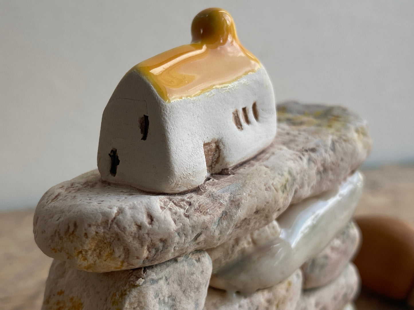 Mini House Sculpture- Inspired by my Yorkshire Village