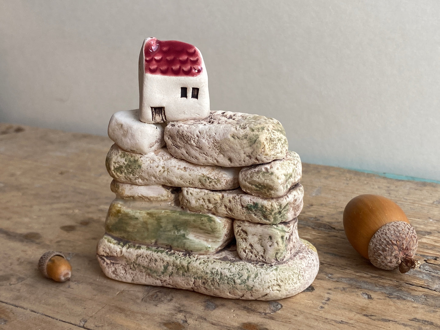 Mini House Sculpture- Inspired by my Yorkshire Village