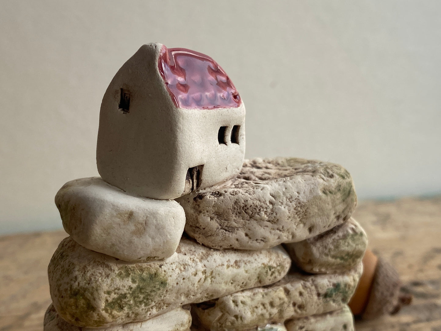 Mini House Sculpture- Inspired by my Yorkshire Village