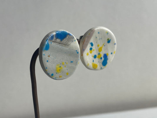 Hypoallergenic Ceramic Stud Earrings