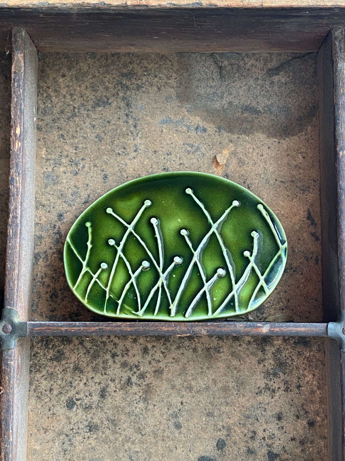 Handmade Brooches Botanical choice of colours