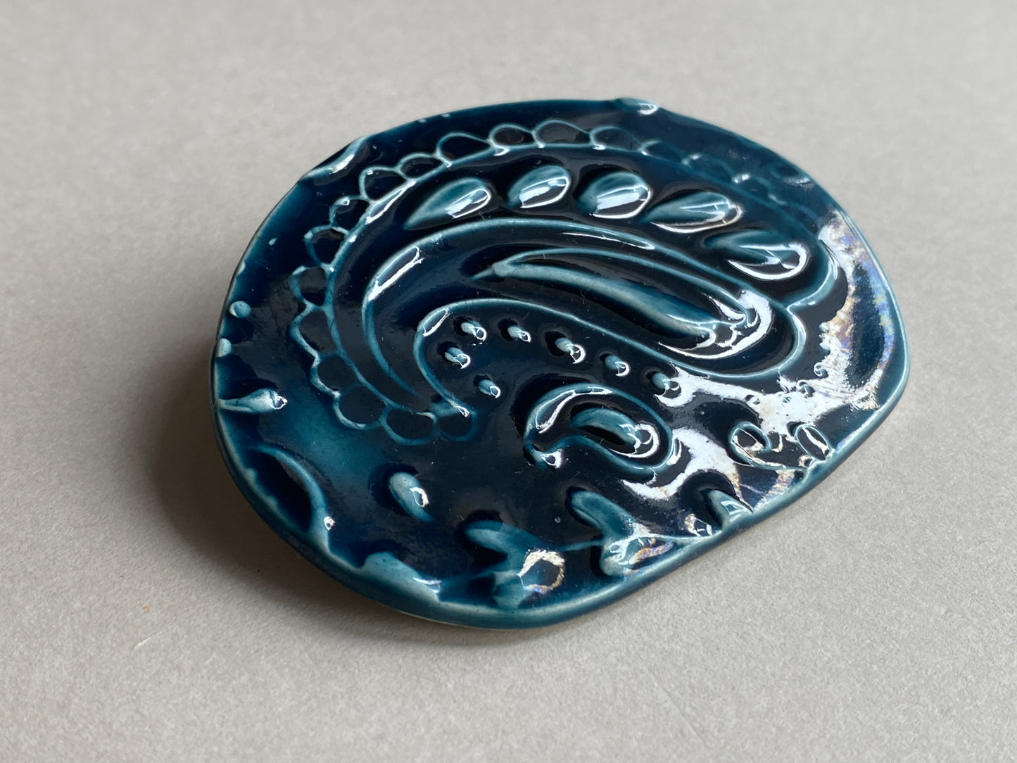 Handmade Brooches Botanical choice of colours