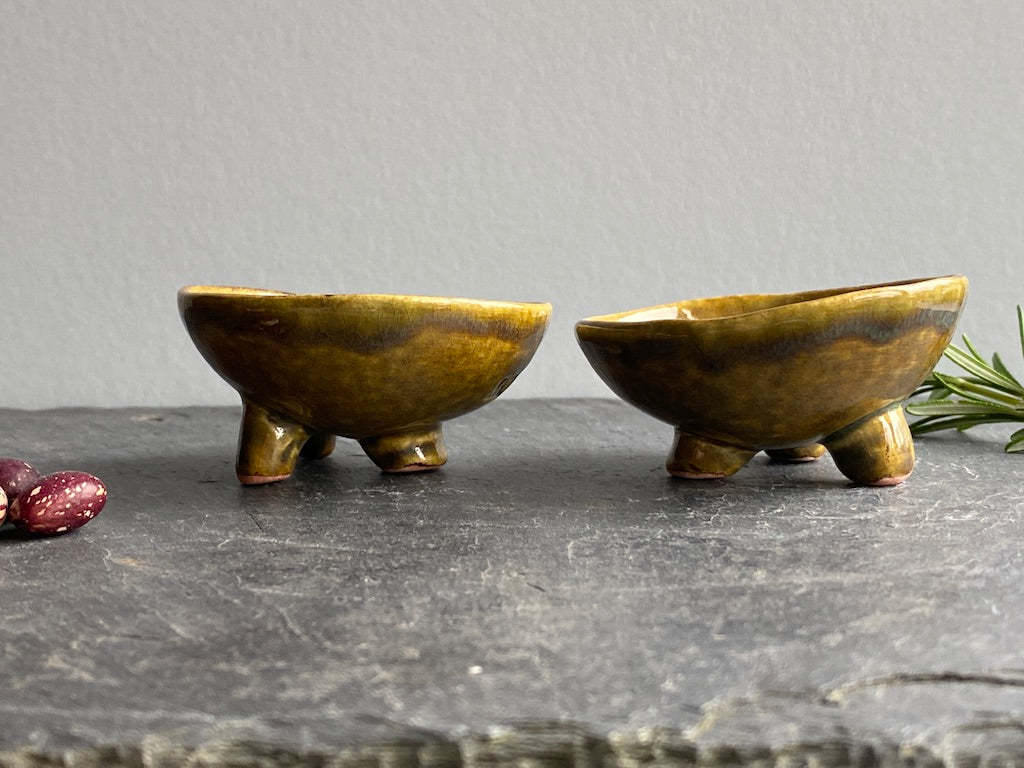 SALE Handmade Ceramic Seasoning Pinch pots Reduced from £20