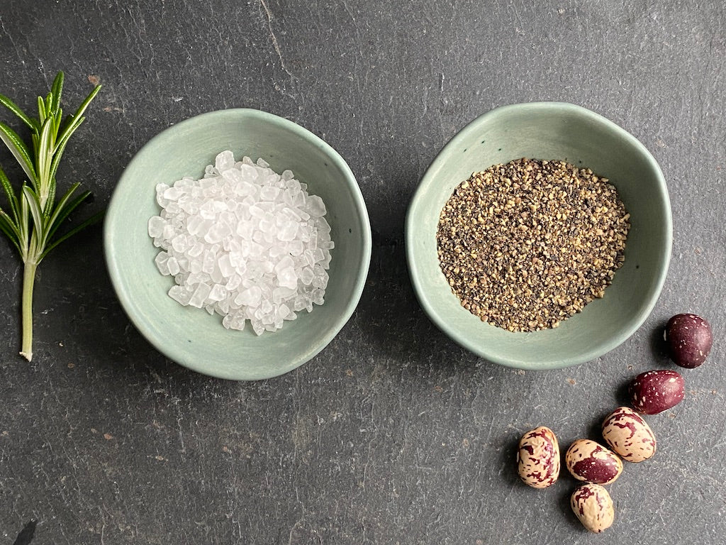 Sale Handmade Ceramic Seasoning Pinch pots Reduced from £20