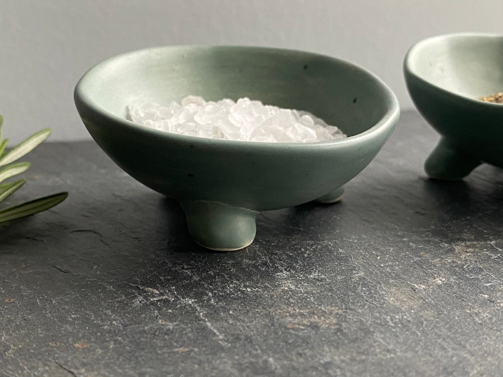 Sale Handmade Ceramic Seasoning Pinch pots Reduced from £20