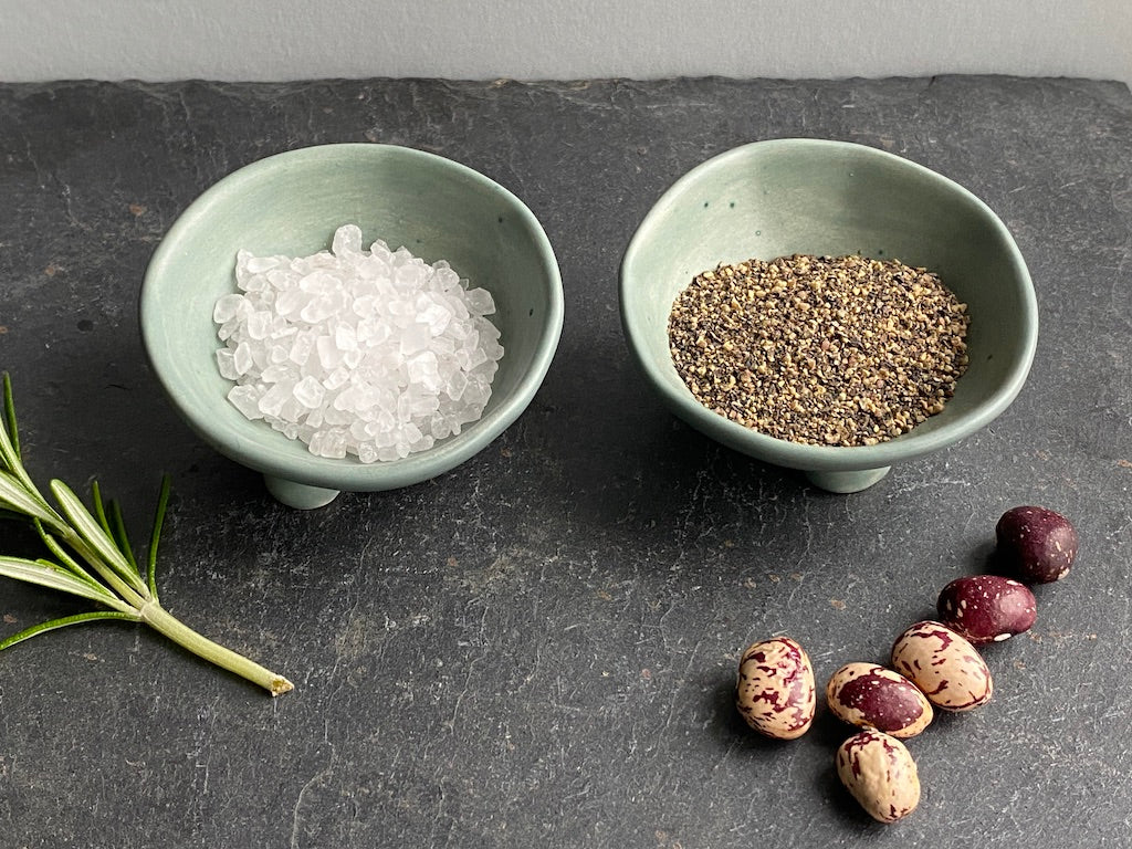 Sale Handmade Ceramic Seasoning Pinch pots Reduced from £20