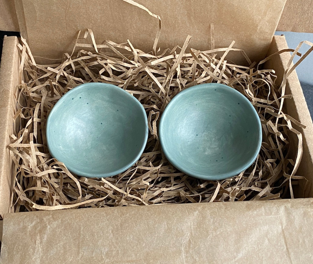 Sale Handmade Ceramic Seasoning Pinch pots Reduced from £20