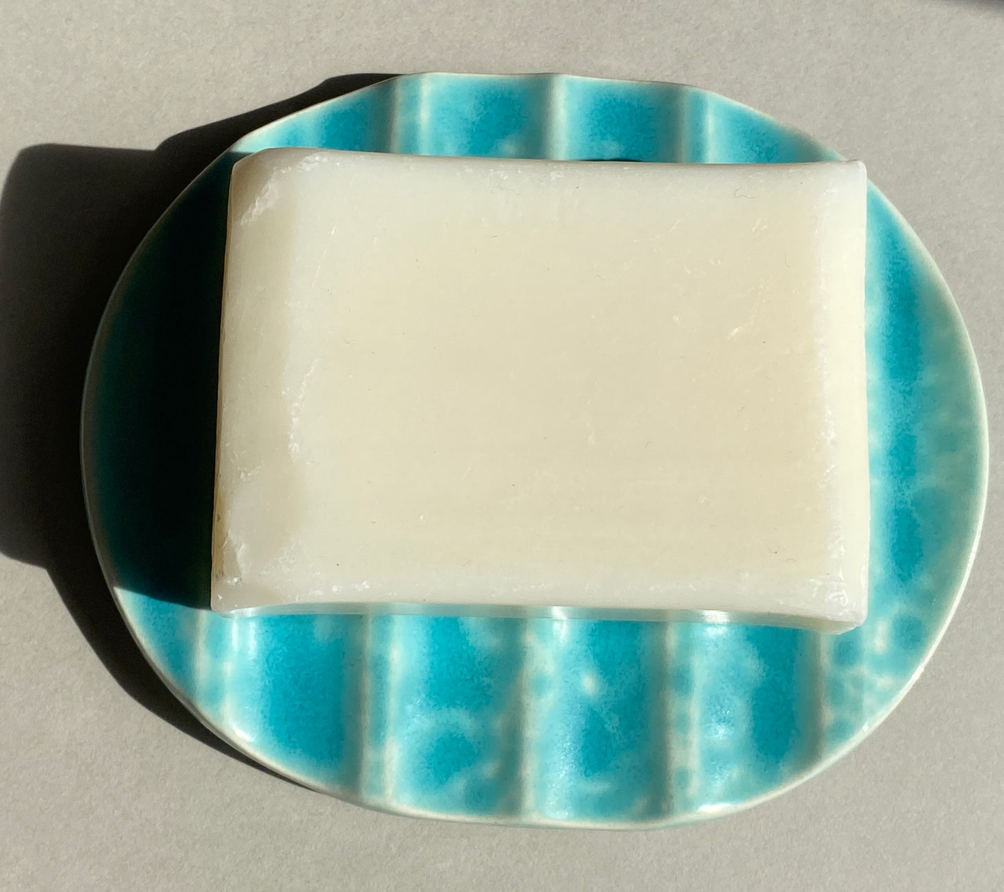 Handmade Oval Ceramic Soap Dish