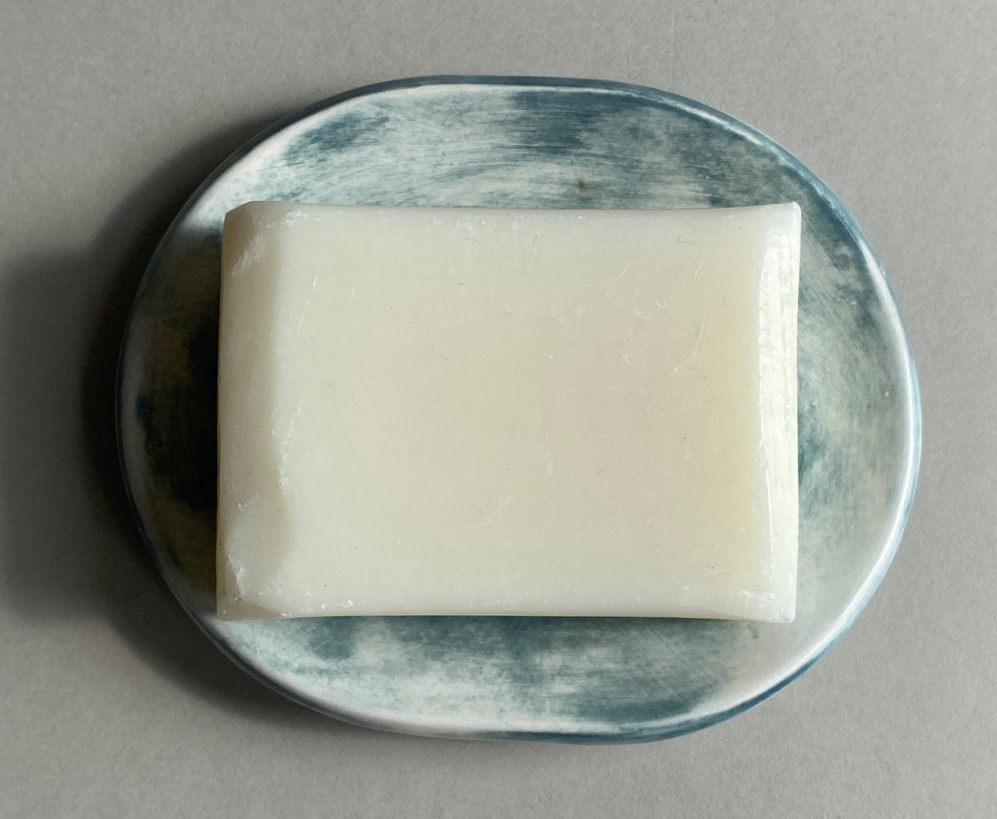 Handmade Oval Ceramic Soap Dish