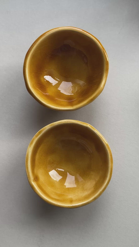 SALE Handmade Ceramic Seasoning Pinch pots Reduced from £20