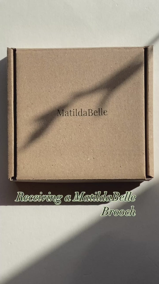 Handmade Brooches Botanical choice of colours