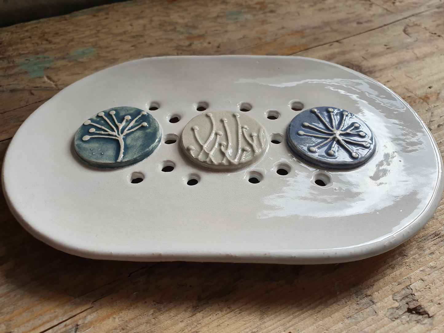 Stunning Handmade Ceramic Soap Dish
