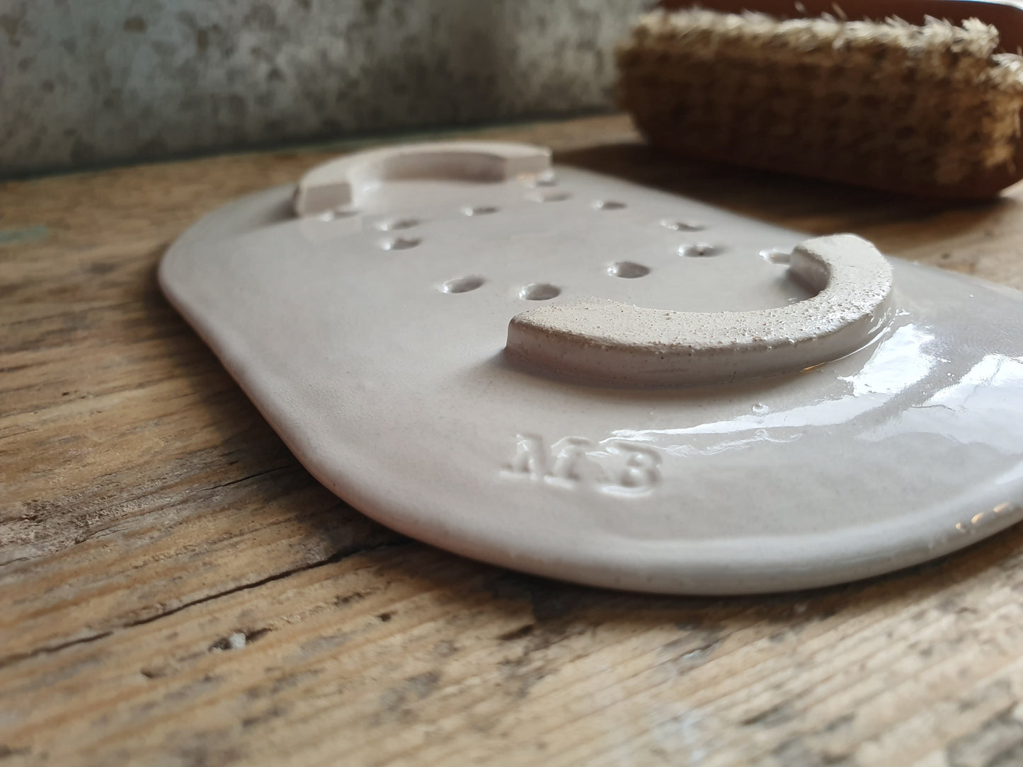 Stunning Handmade Ceramic Soap Dish
