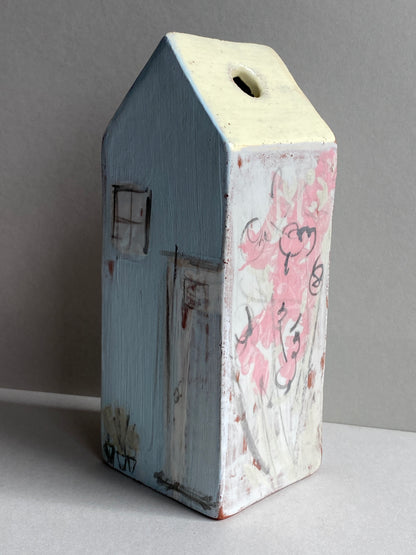 Handmade Ceramic Dry Vase Cottages