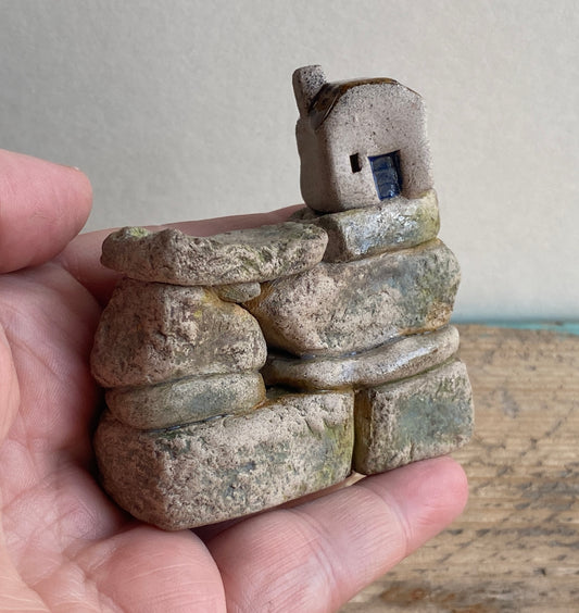 Mini House Sculpture- Inspired by my Yorkshire Village