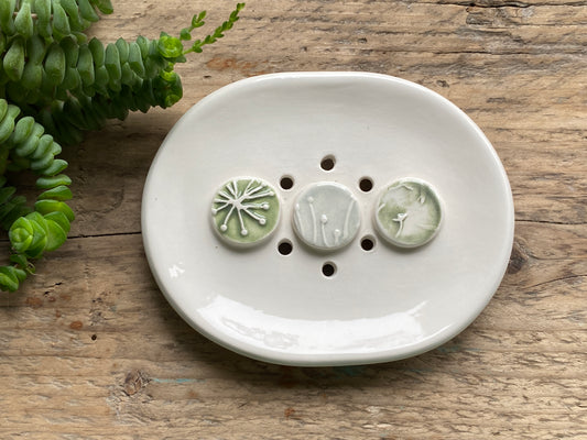 Stunning handmade Ceramic Soap Dish