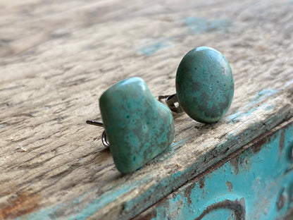 Handmade Ceramic Hypoallergenic Stud Earrings